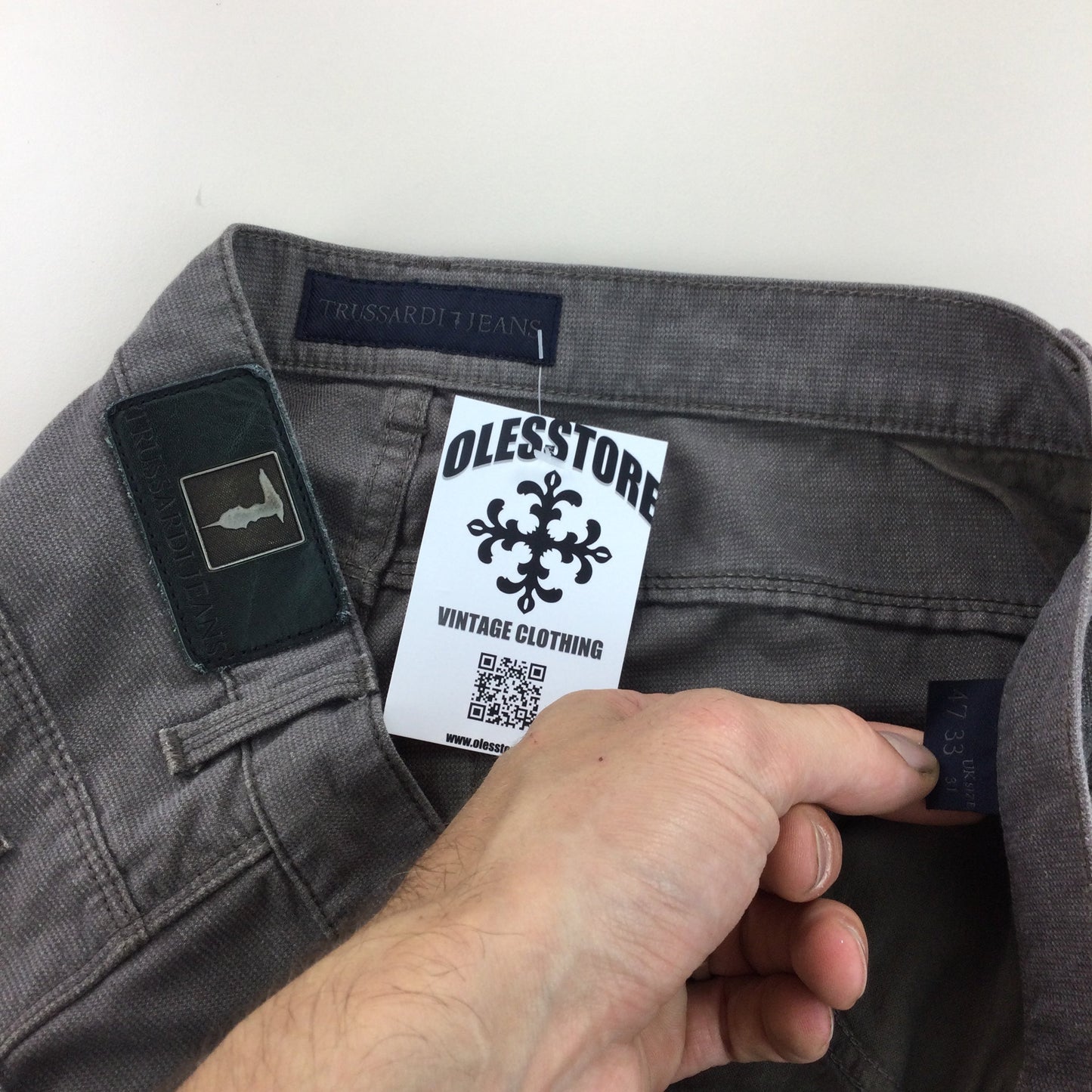 Trussardi Jeans - W33 L32-TRUSSARDI-olesstore-vintage-secondhand-shop-austria-österreich