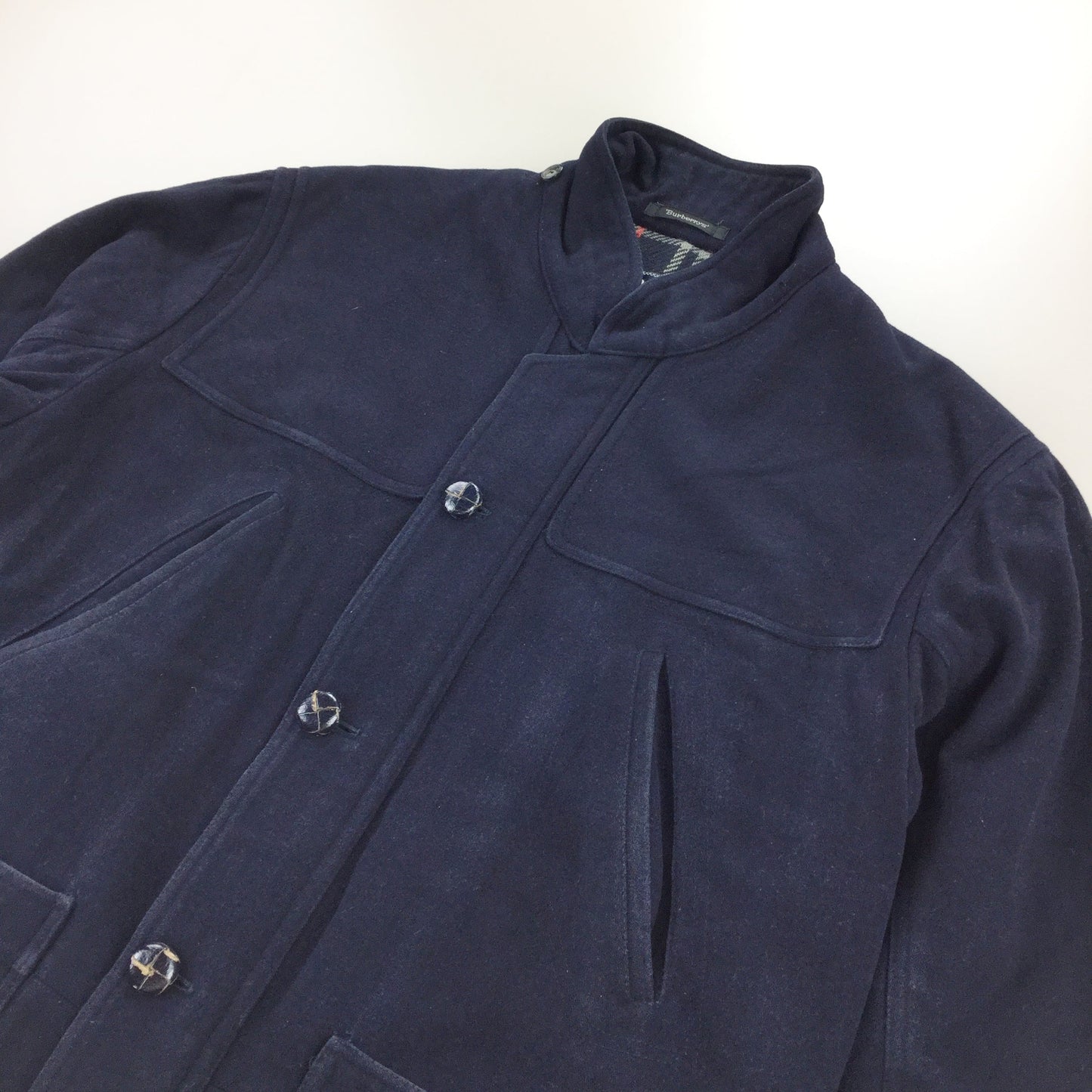 Burberry Wool Trench Coat - Medium-olesstore-vintage-secondhand-shop-austria-österreich