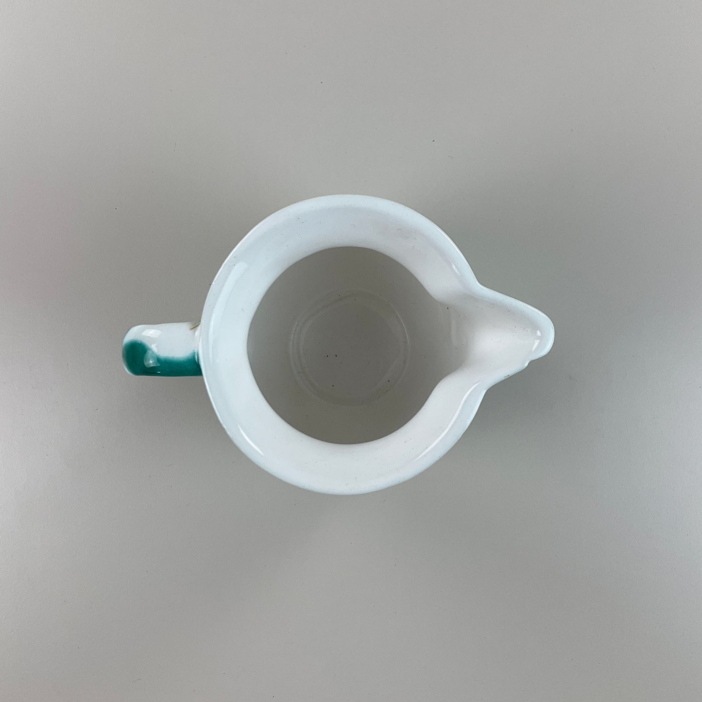 Gmundner Keramik Milchgießer Groß Grüngeflammt Ø10cm-Gmundner Keramik-olesstore-vintage-secondhand-shop-austria-österreich