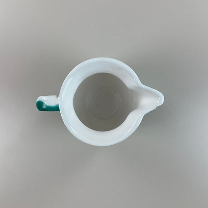 Gmundner Keramik Milchgießer Groß Grüngeflammt Ø10cm-Gmundner Keramik-olesstore-vintage-secondhand-shop-austria-österreich