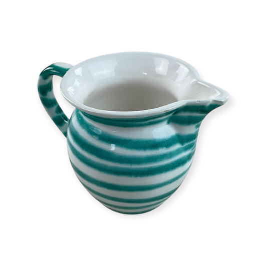Gmundner Keramik Milchgießer Groß Grüngeflammt Ø10cm-Gmundner Keramik-olesstore-vintage-secondhand-shop-austria-österreich