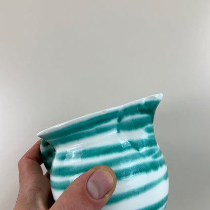 Gmundner Keramik Milchgießer Groß Grüngeflammt Ø10cm-Gmundner Keramik-olesstore-vintage-secondhand-shop-austria-österreich