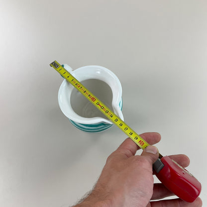 Gmundner Keramik Milchgießer Groß Grüngeflammt Ø10cm-Gmundner Keramik-olesstore-vintage-secondhand-shop-austria-österreich
