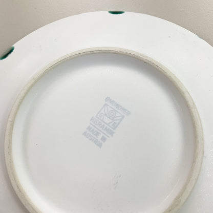 Gmundner Keramik Unterteller Grüngeflammt Ø15 cm-Gmundner Keramik-olesstore-vintage-secondhand-shop-austria-österreich