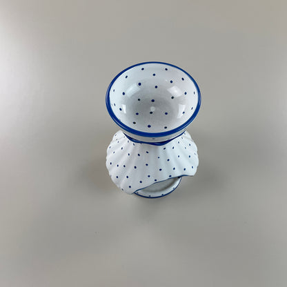Gmundner Keramik Kerzen Duftlampe Tupferl Blau-Gmundner Keramik-olesstore-vintage-secondhand-shop-austria-österreich