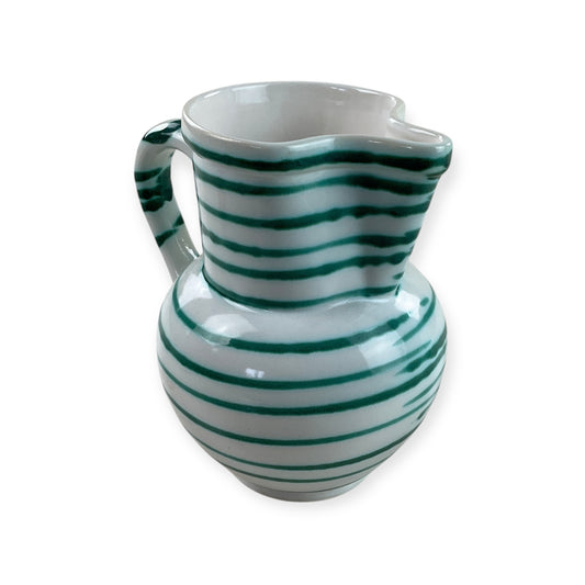 Gmundner Keramik 1L Krug Grüngeflammt 17cm-Gmundner Keramik-olesstore-vintage-secondhand-shop-austria-österreich