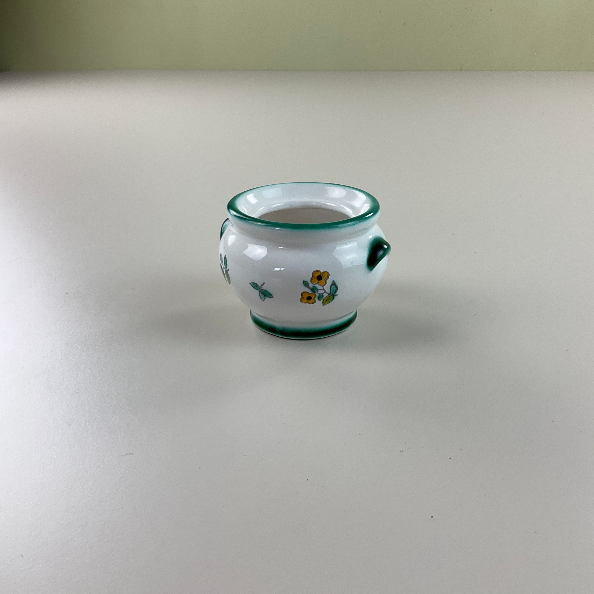 Gmundner Keramik Unterteil Zuckerdose Streublumen Ø7cm-Gmundner Keramik-olesstore-vintage-secondhand-shop-austria-österreich