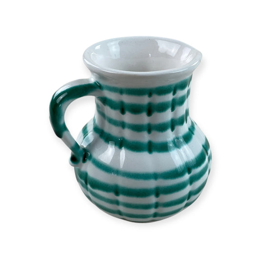 Gmundner Keramik Barock Krug Grüngeflammt Ø6cm-Gmundner Keramik-olesstore-vintage-secondhand-shop-austria-österreich