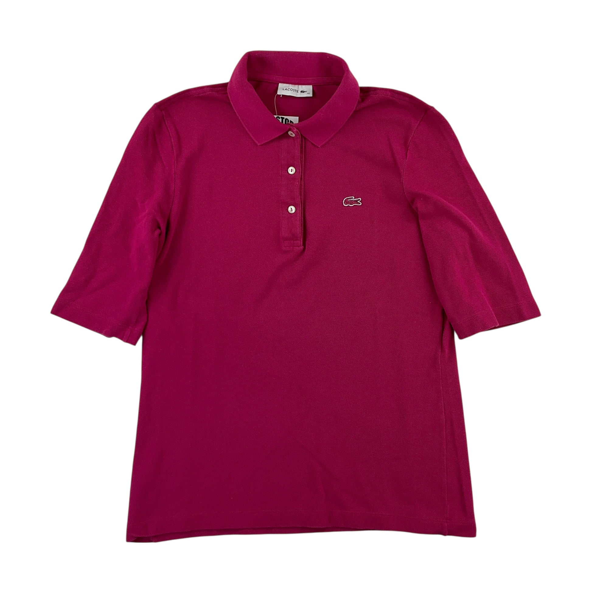 Lacoste Polo Shirt - Damen/42/L-LACOSTE-olesstore-vintage-secondhand-shop-austria-österreich