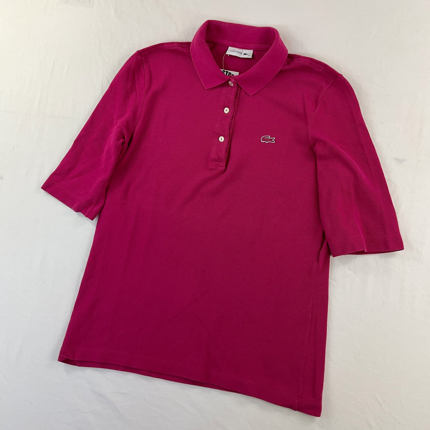 Lacoste Polo Shirt - Damen/42/L-LACOSTE-olesstore-vintage-secondhand-shop-austria-österreich