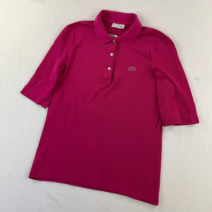 Lacoste Polo Shirt - Damen/42/L-LACOSTE-olesstore-vintage-secondhand-shop-austria-österreich