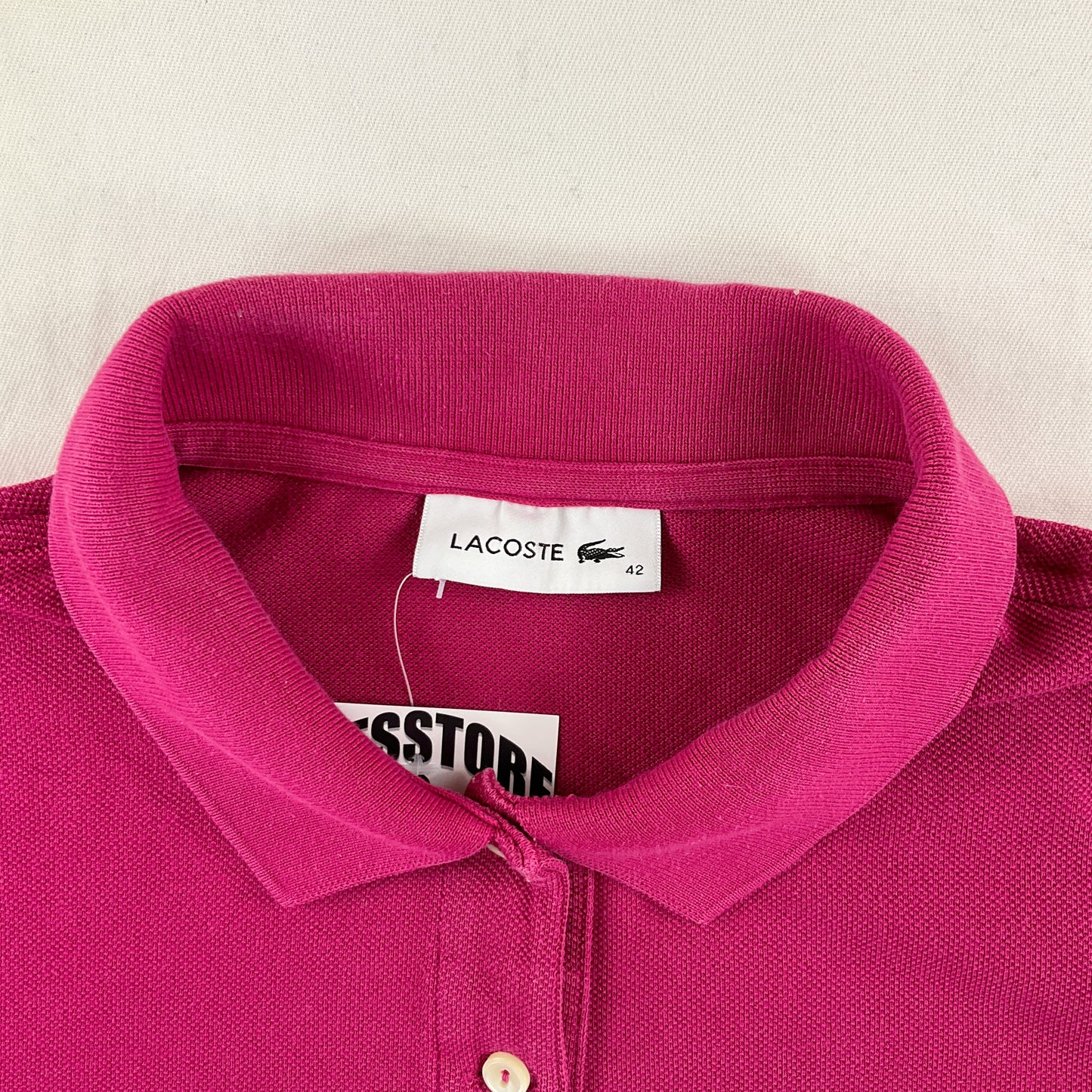 Lacoste Polo Shirt - Damen/42/L-LACOSTE-olesstore-vintage-secondhand-shop-austria-österreich