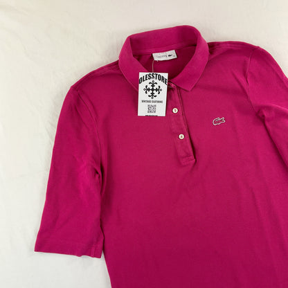Lacoste Polo Shirt - Damen/42/L-LACOSTE-olesstore-vintage-secondhand-shop-austria-österreich