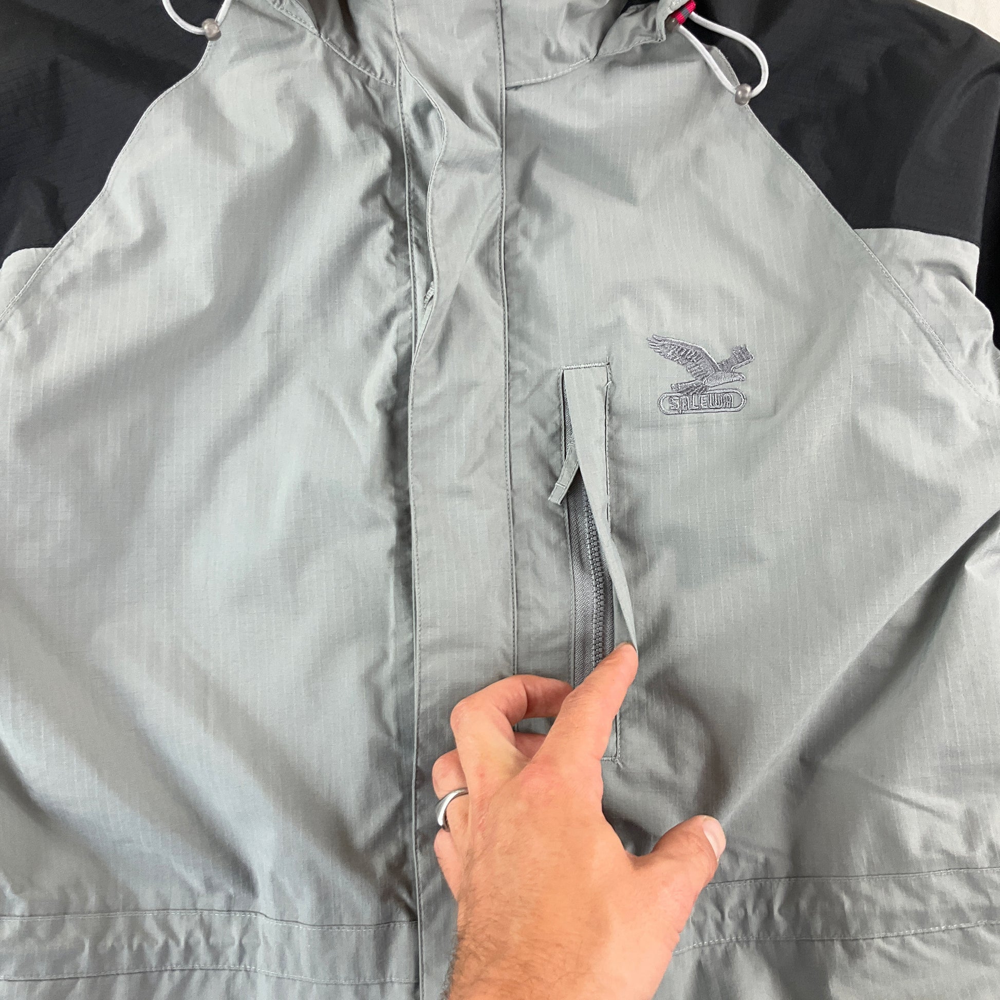 Salewa Mountain 1XS Powertex Jacke - Small-SALEWA-olesstore-vintage-secondhand-shop-austria-österreich