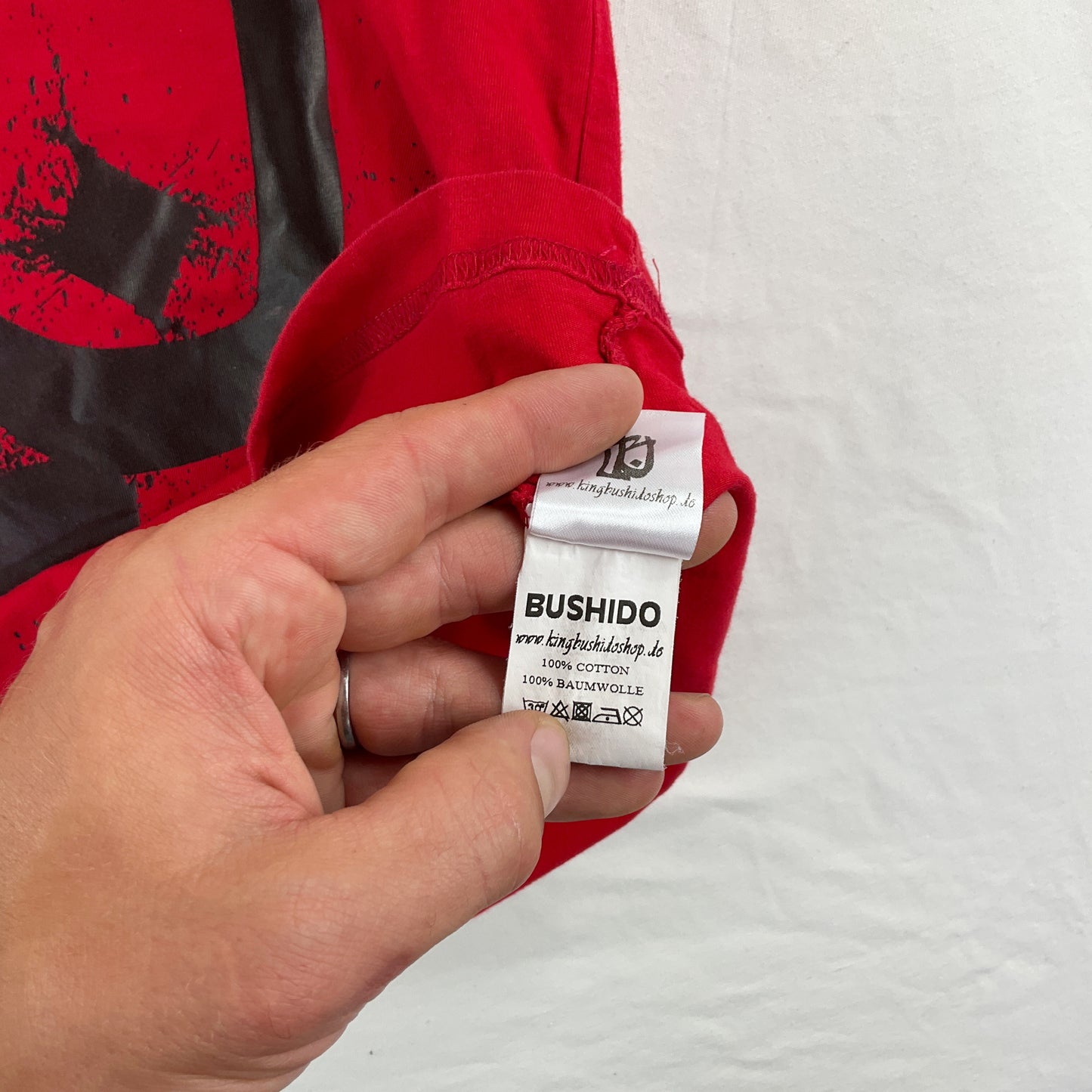 Bushido T-Shirt - Small-Bushido-olesstore-vintage-secondhand-shop-austria-österreich