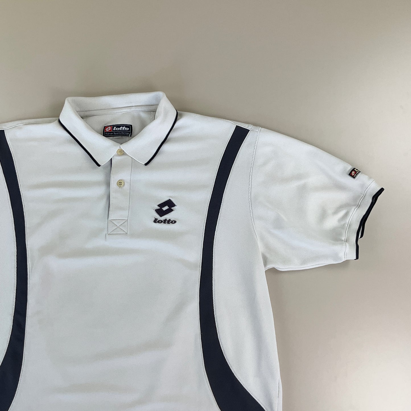 Lotto 90s ATP Tour Tennis Polo Shirt - XL-LOTTO-olesstore-vintage-secondhand-shop-austria-österreich