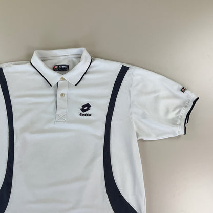 Lotto 90s ATP Tour Tennis Polo Shirt - XL-LOTTO-olesstore-vintage-secondhand-shop-austria-österreich