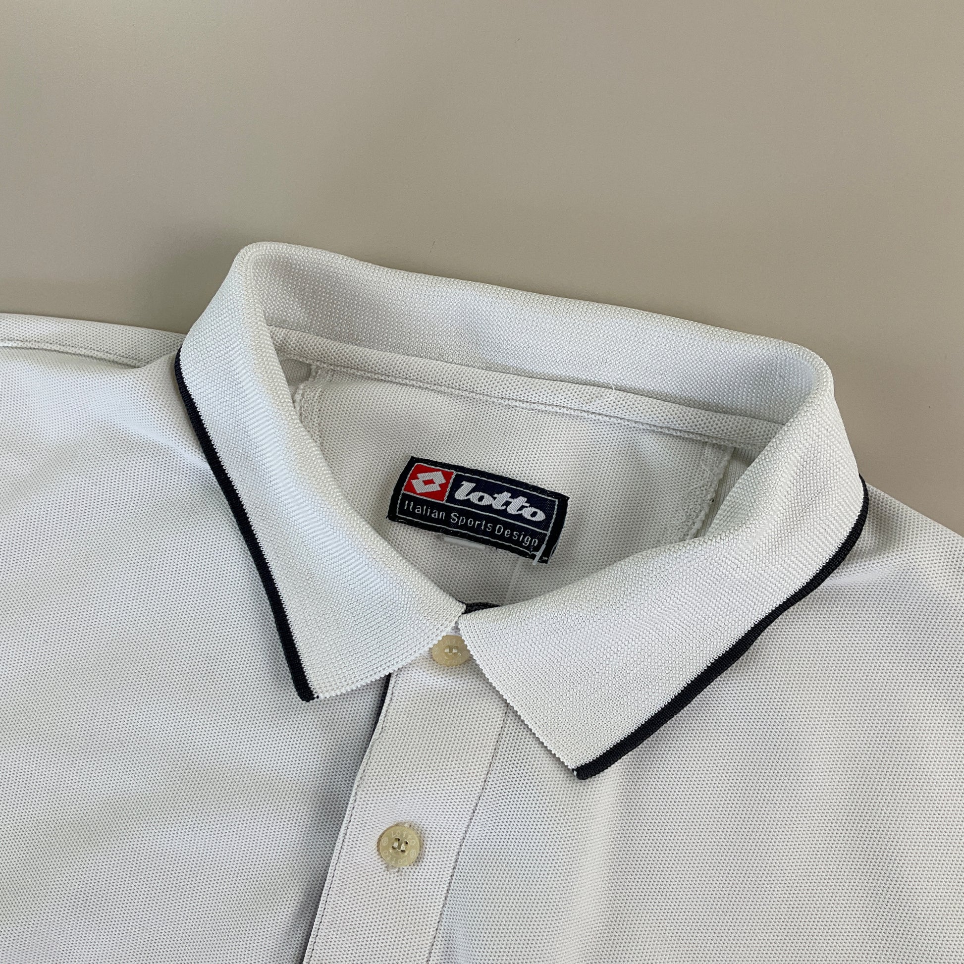 Lotto 90s ATP Tour Tennis Polo Shirt - XL-LOTTO-olesstore-vintage-secondhand-shop-austria-österreich