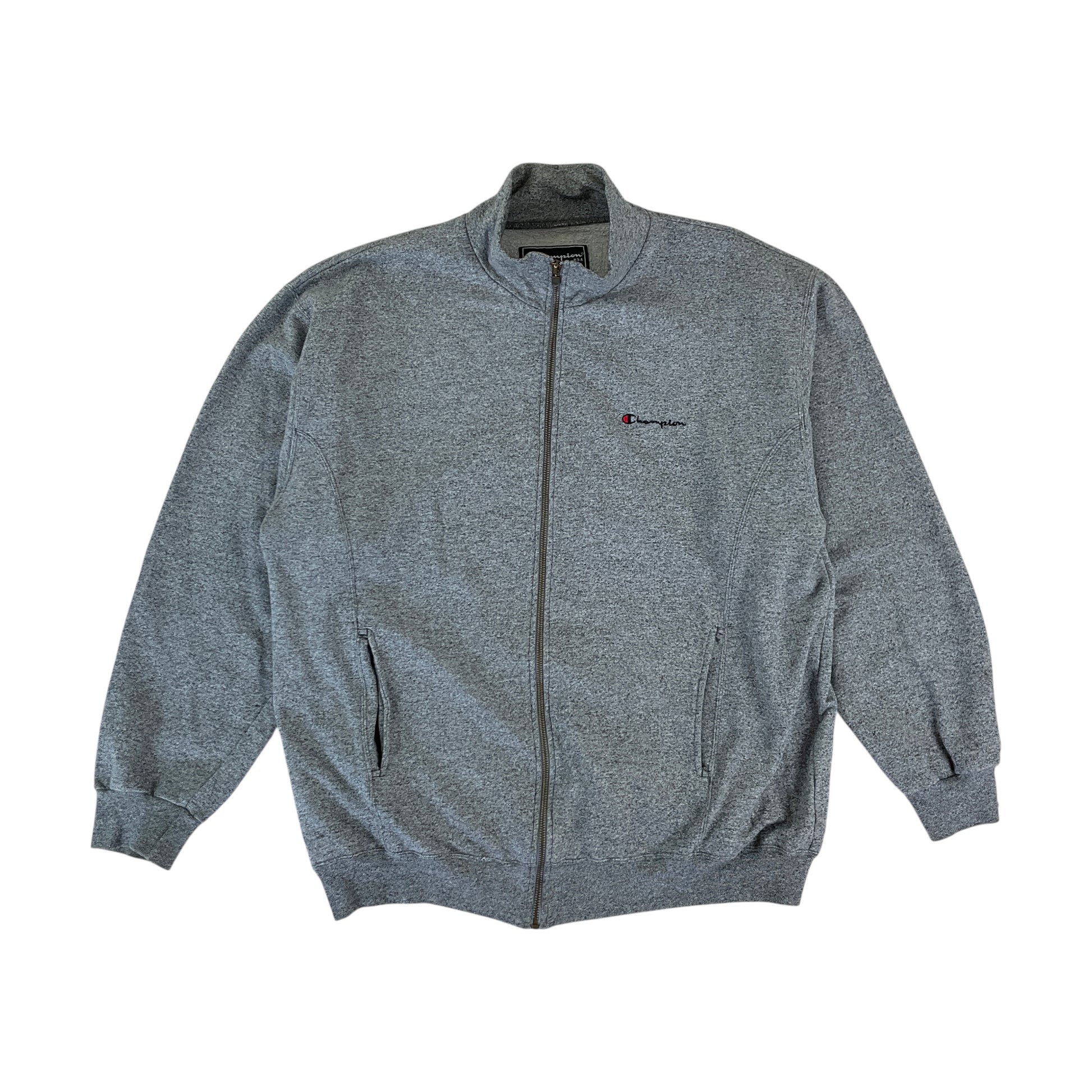 Champion 90s Zip Sweatshirt - XXL-CHAMPION-olesstore-vintage-secondhand-shop-austria-österreich