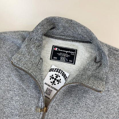 Champion 90s Zip Sweatshirt - XXL-CHAMPION-olesstore-vintage-secondhand-shop-austria-österreich