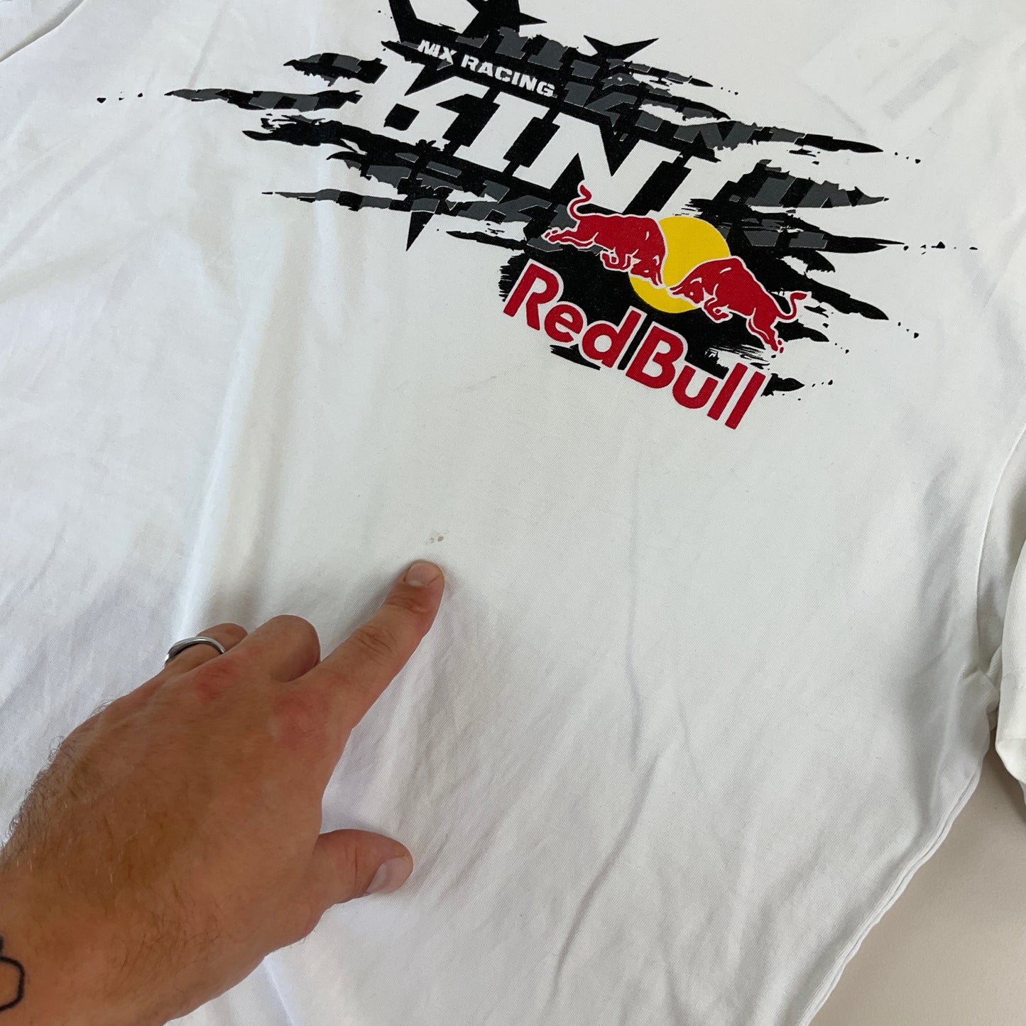 RedBull Wings for Life T-Shirt - Large-Redbull-olesstore-vintage-secondhand-shop-austria-österreich