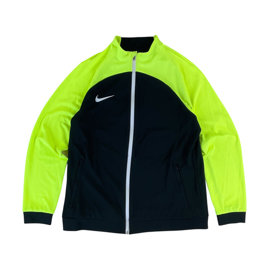 Nike Swoosh Sport Jacke Gelb - Large-NIKE-olesstore-vintage-secondhand-shop-austria-österreich
