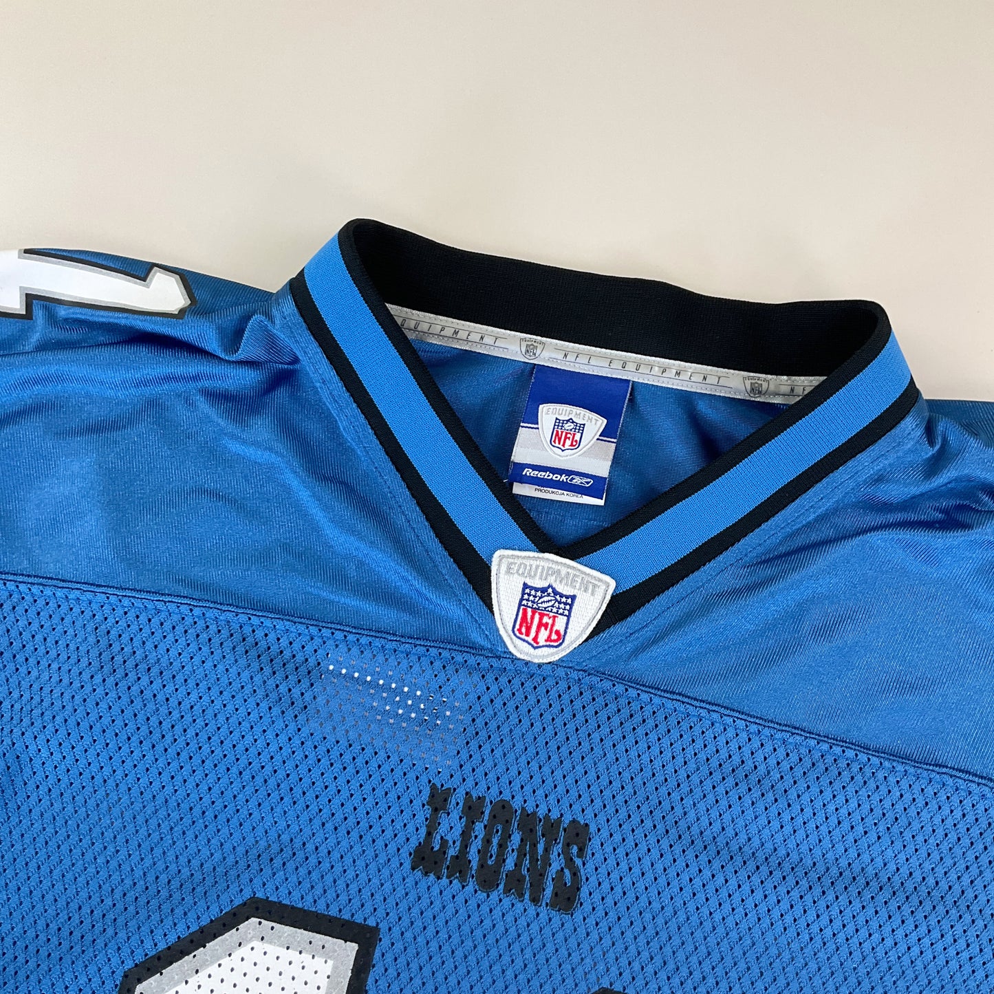 Reebok NFL Lions R. Williams Jersey - L/XL-REEBOK-olesstore-vintage-secondhand-shop-austria-österreich