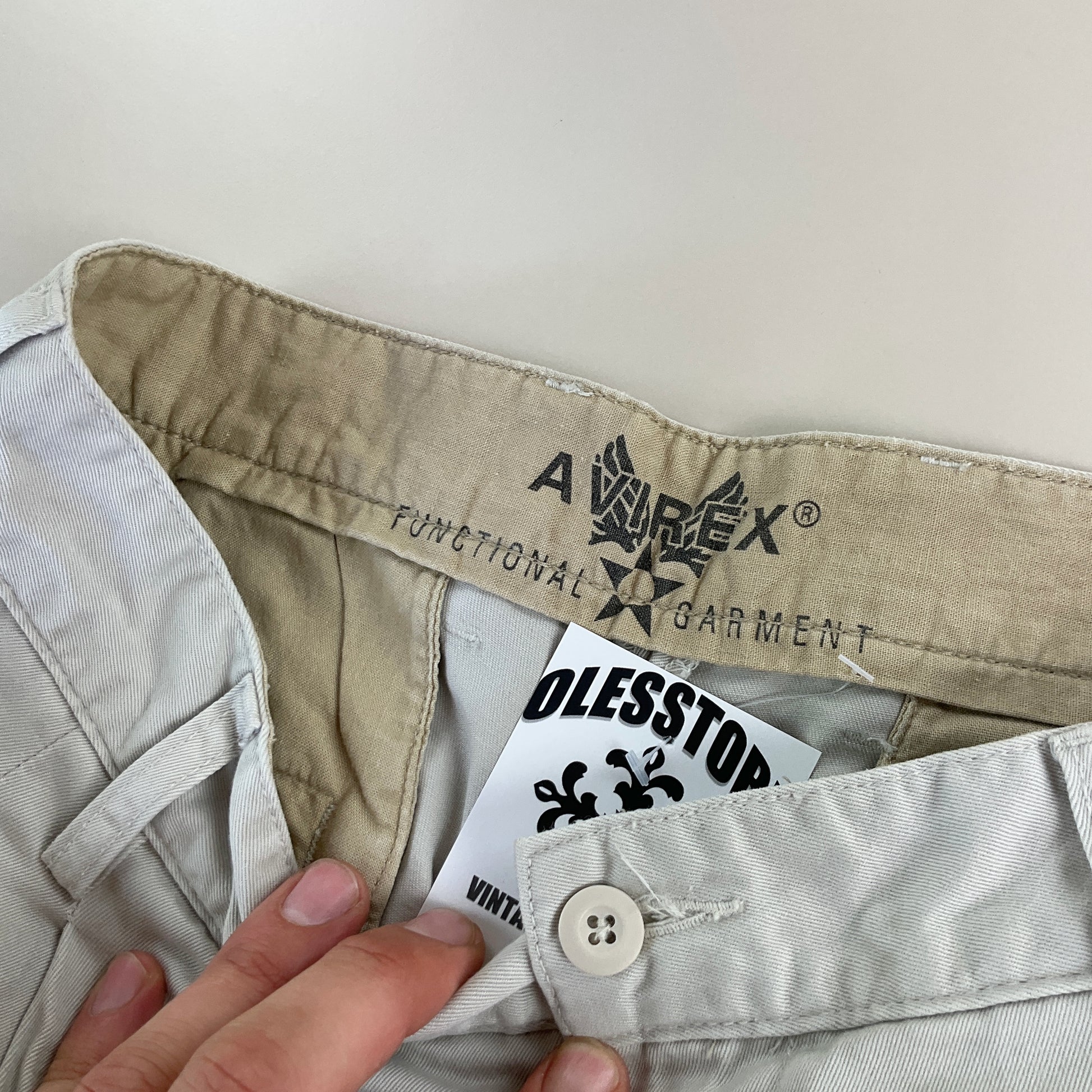 Avirex kurze Hose - W29-AVIREX-olesstore-vintage-secondhand-shop-austria-österreich