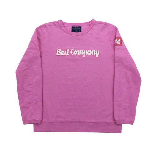 Best Company Sweatshirt - Small-BEST COMPANY-olesstore-vintage-secondhand-shop-austria-österreich