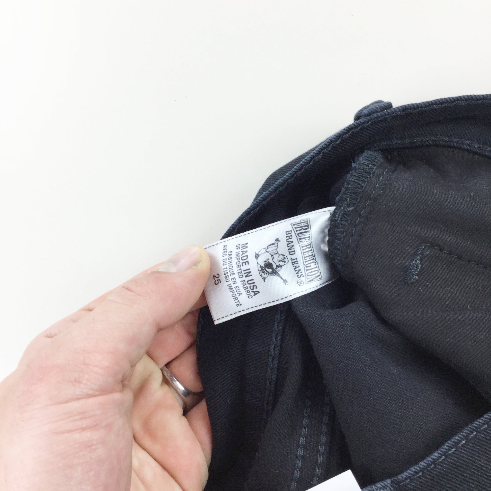 True Religion Pant - W28 L30-TRUE RELIGION-olesstore-vintage-secondhand-shop-austria-österreich