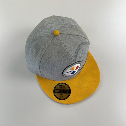 New Era Pittsburgh Steelers NFL Cap - 7 1/8-NEW ERA-olesstore-vintage-secondhand-shop-austria-österreich