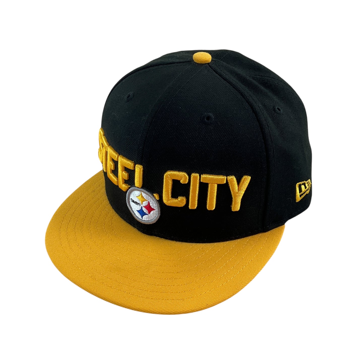 New Era NFL Pittsburgh Steelers Cap - 7 1/8-NEW ERA-olesstore-vintage-secondhand-shop-austria-österreich