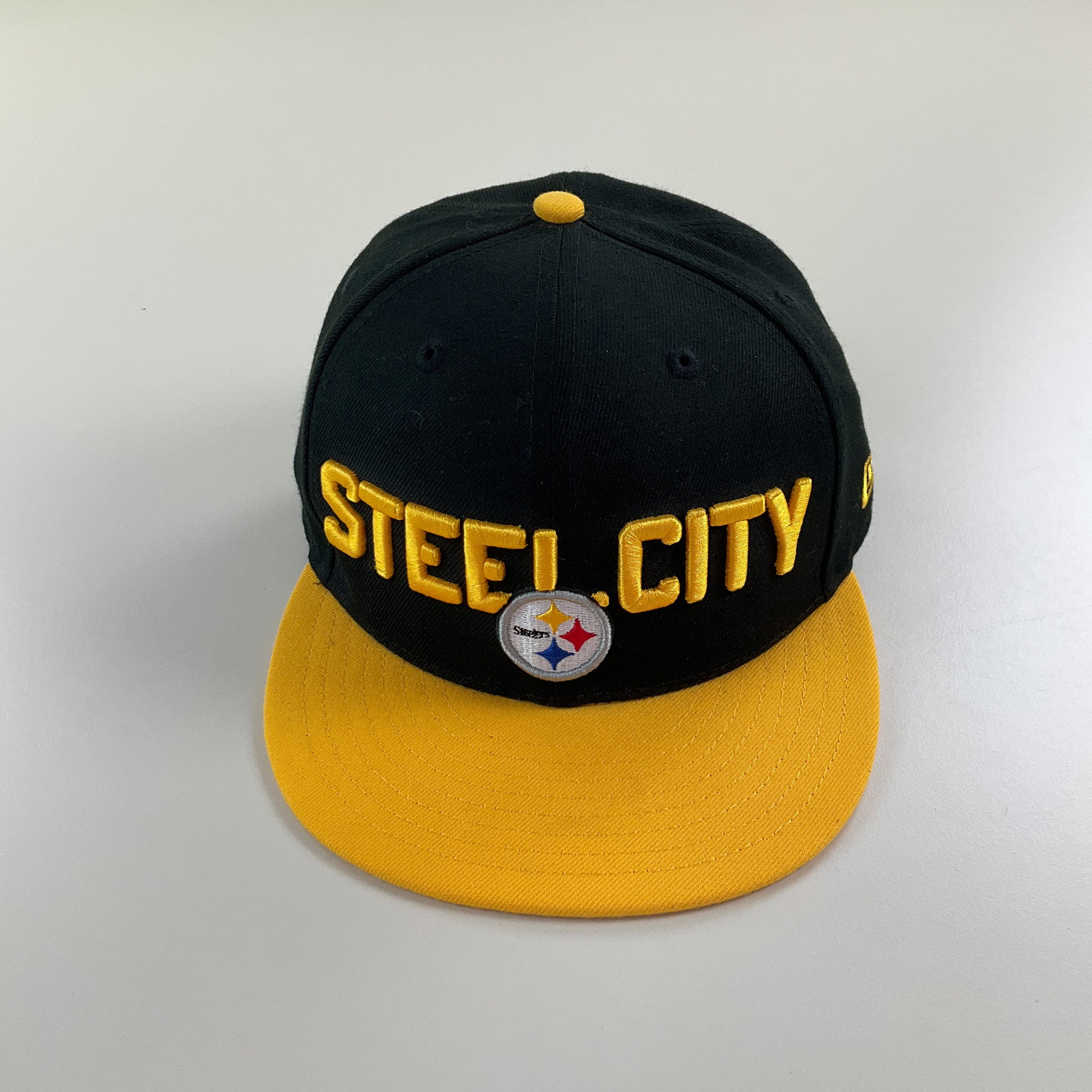 New Era NFL Pittsburgh Steelers Cap - 7 1/8-NEW ERA-olesstore-vintage-secondhand-shop-austria-österreich