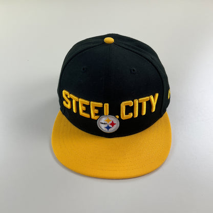 New Era NFL Pittsburgh Steelers Cap - 7 1/8-NEW ERA-olesstore-vintage-secondhand-shop-austria-österreich