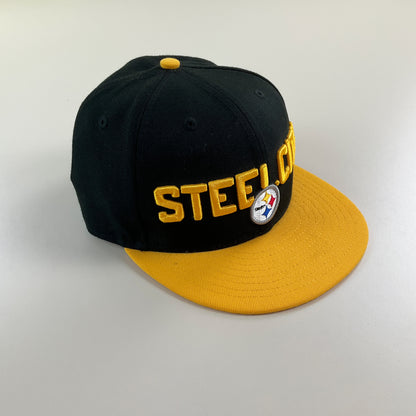 New Era NFL Pittsburgh Steelers Cap - 7 1/8-NEW ERA-olesstore-vintage-secondhand-shop-austria-österreich