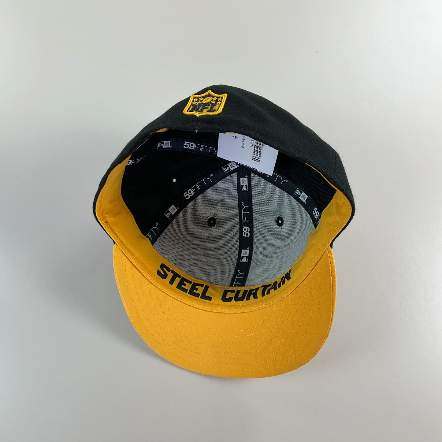 New Era NFL Pittsburgh Steelers Cap - 7 1/8-NEW ERA-olesstore-vintage-secondhand-shop-austria-österreich