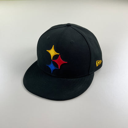New Era NFL Pittsburgh Steelers Cap - 7 1/2-NEW ERA-olesstore-vintage-secondhand-shop-austria-österreich