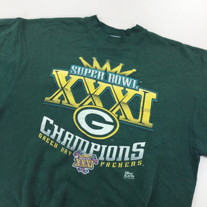 Pro Player 1997 Green Bay Packers Sweatshirt - XL-PRO PLAYER-olesstore-vintage-secondhand-shop-austria-österreich