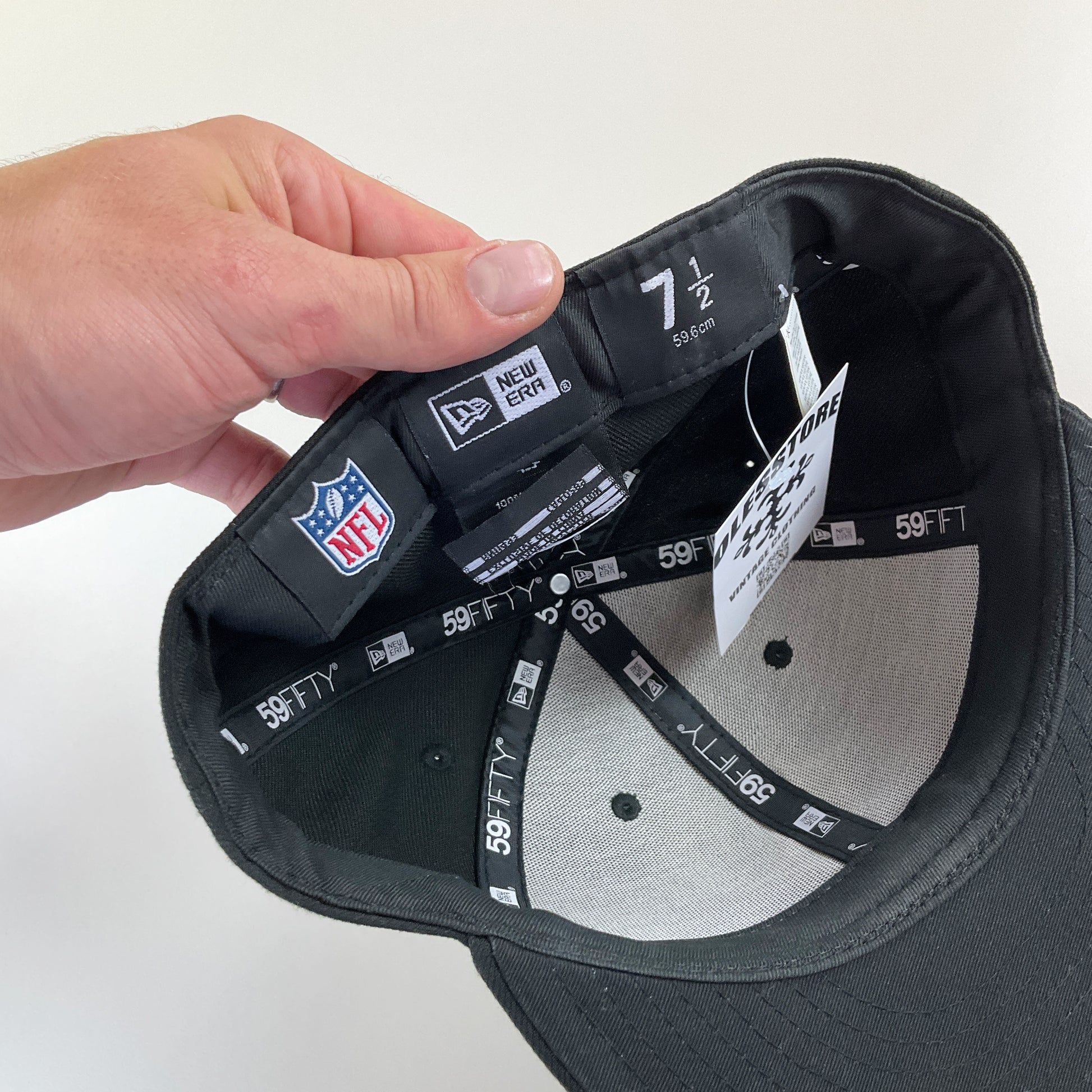 New Era NFL Pittsburgh Steelers Cap - 7 1/2-NEW ERA-olesstore-vintage-secondhand-shop-austria-österreich