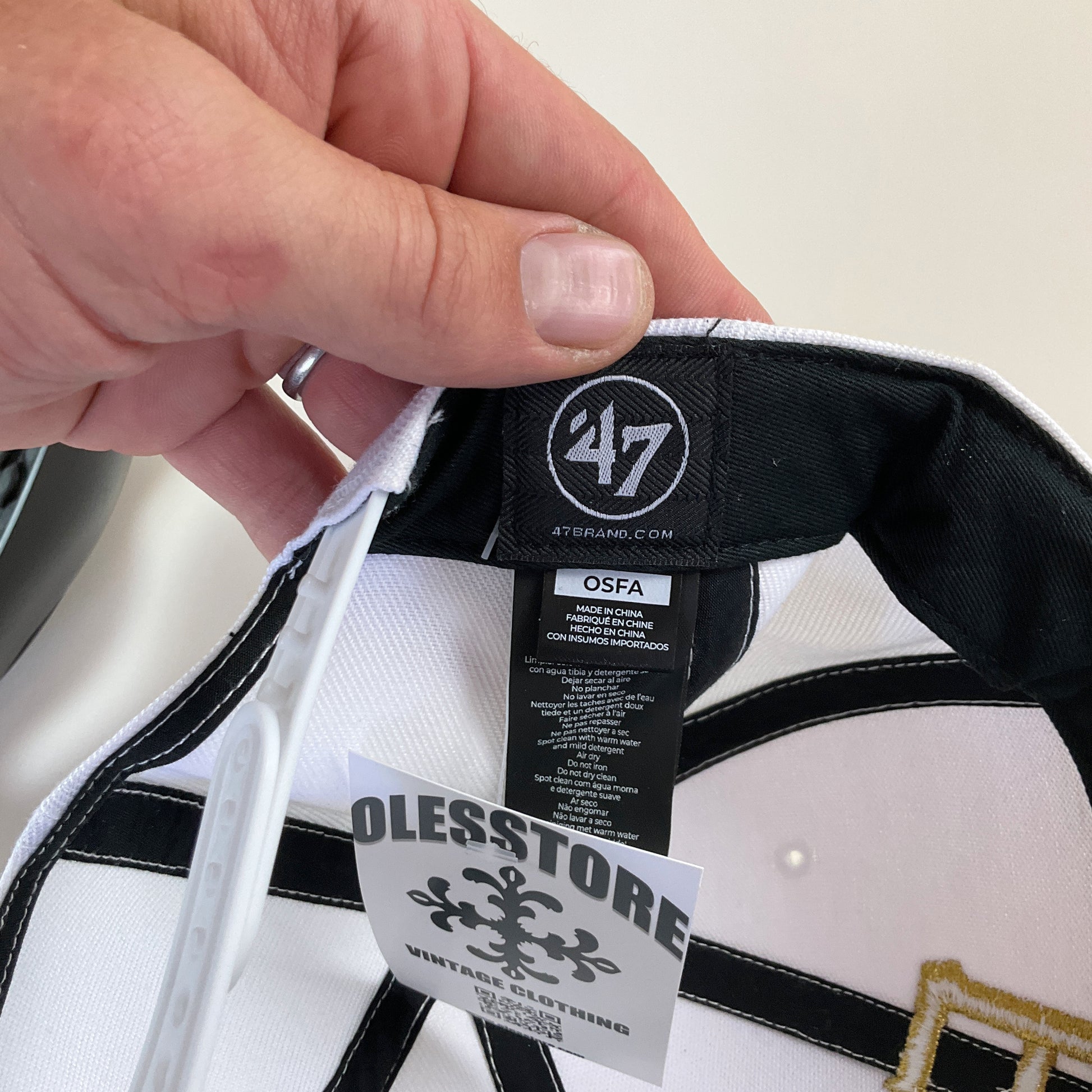 MLB 47 Pittsburgh Pirates Cap - OZ-47BRAND-olesstore-vintage-secondhand-shop-austria-österreich