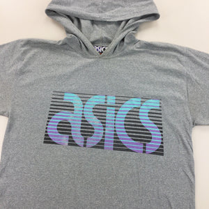 Asics 90s Hooded T-Shirt - XL-ASICS-olesstore-vintage-secondhand-shop-austria-österreich