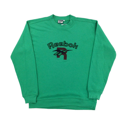 Reebok 90s Spellout Sweatshirt - Medium-REEBOK-olesstore-vintage-secondhand-shop-austria-österreich