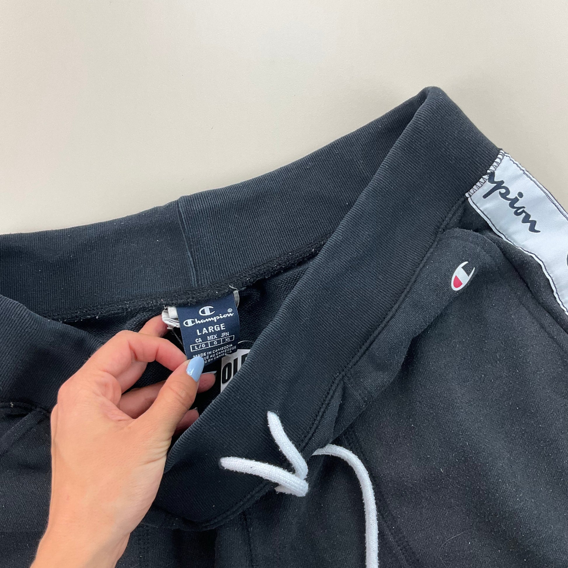 Champion Cotton Shorts - Large-Champion-olesstore-vintage-secondhand-shop-austria-österreich