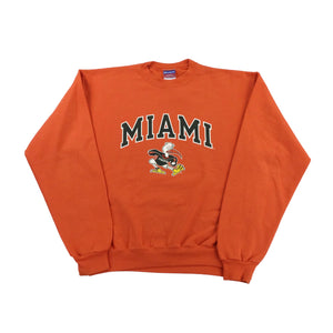 Champion 90s Miami Heat Sweatshirt - Medium-Champion-olesstore-vintage-secondhand-shop-austria-österreich