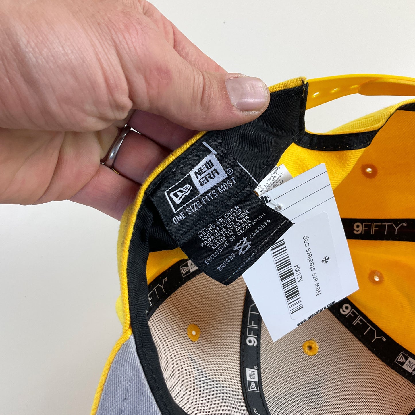 New Era NFL Pittsburgh Steelers Cap - OZ-NEW ERA-olesstore-vintage-secondhand-shop-austria-österreich