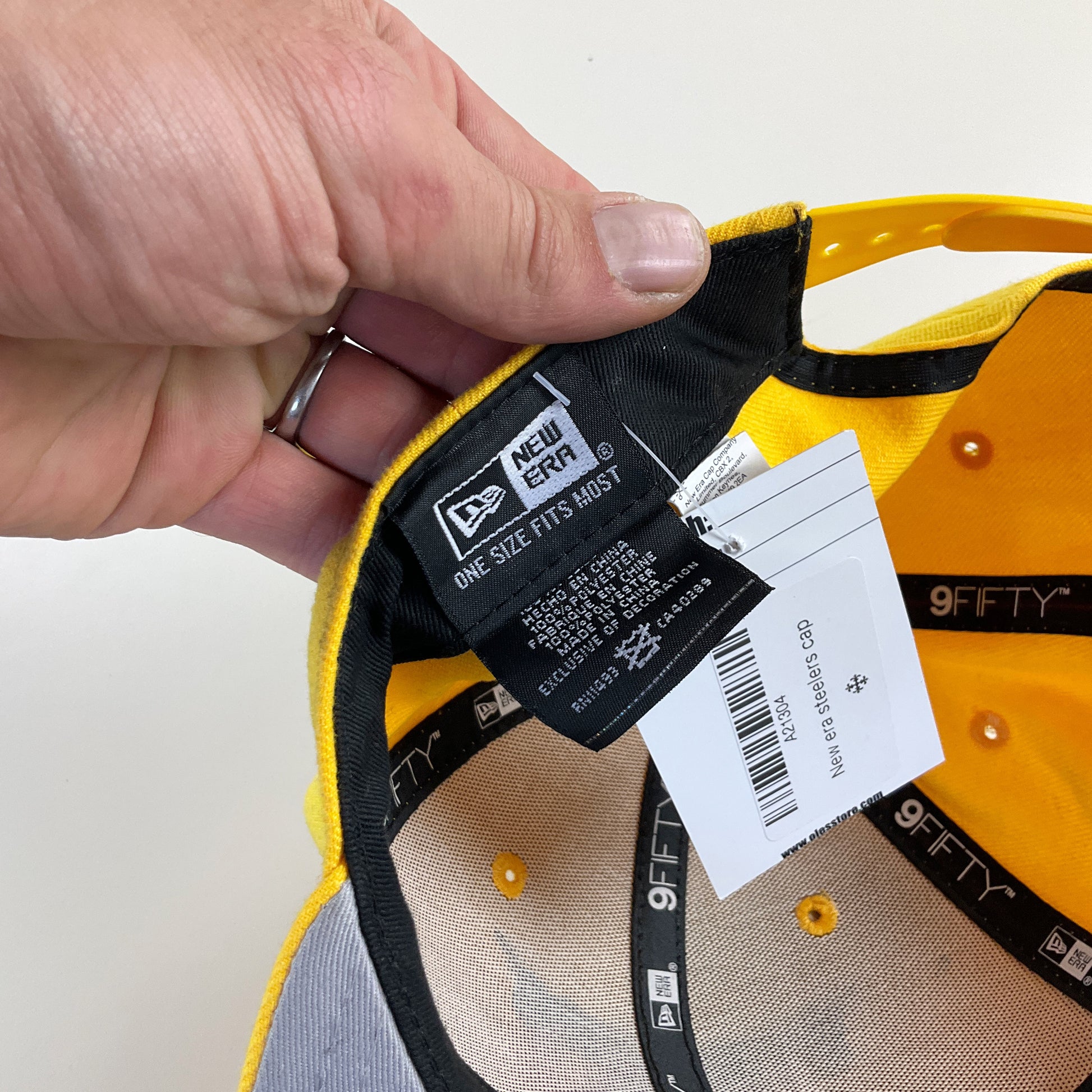 New Era NFL Pittsburgh Steelers Cap - OZ-NEW ERA-olesstore-vintage-secondhand-shop-austria-österreich