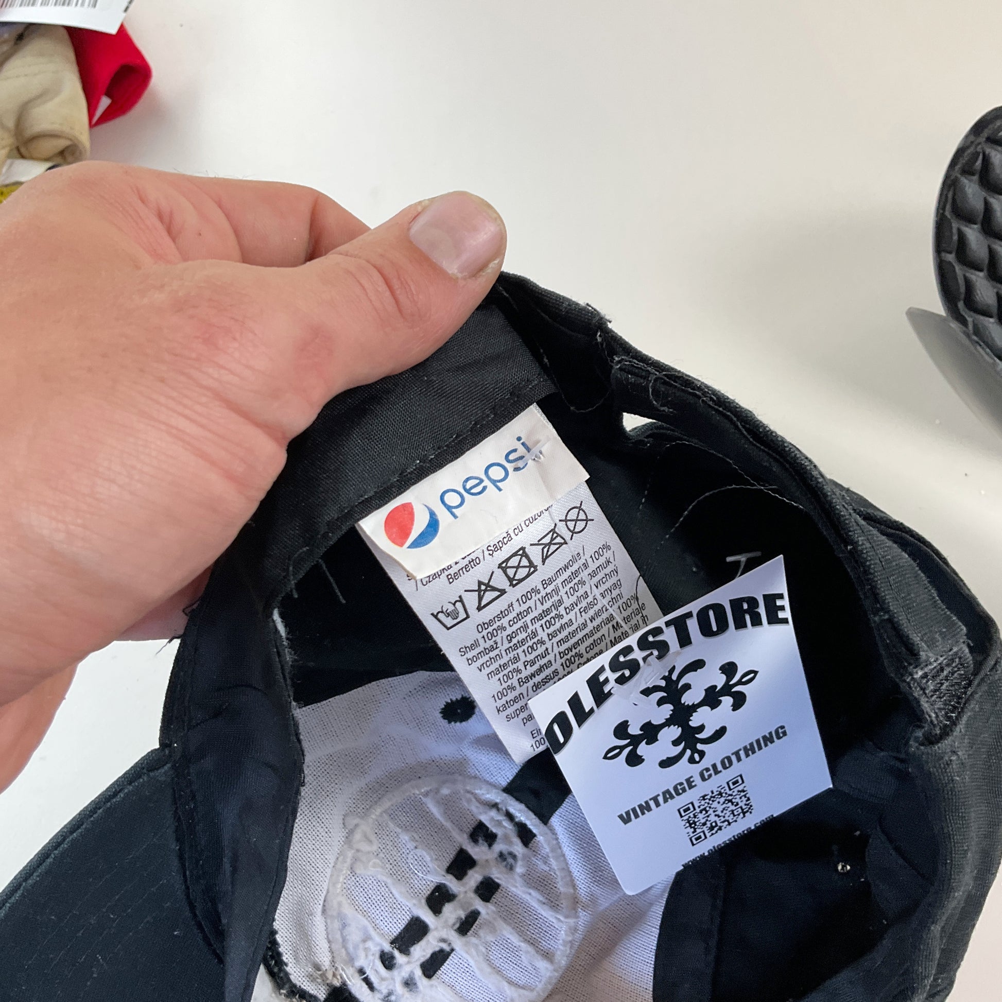 Pepsi 00s Logo Cap-Pepsi-olesstore-vintage-secondhand-shop-austria-österreich