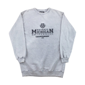 Detroit Michigan University Sweatshirt - Large-Detroit Michigan University-olesstore-vintage-secondhand-shop-austria-österreich