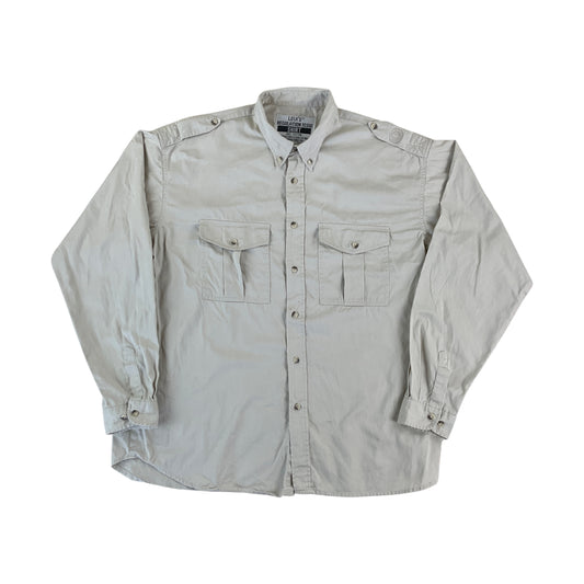 Levi's 90s Regulation Issue Hemd - Large-LEVI'S-olesstore-vintage-secondhand-shop-austria-österreich