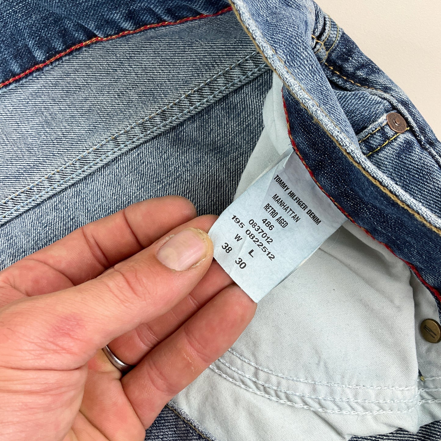 Hilfiger Denim Jeans - W38 L30-HILFIGER DENIM-olesstore-vintage-secondhand-shop-austria-österreich